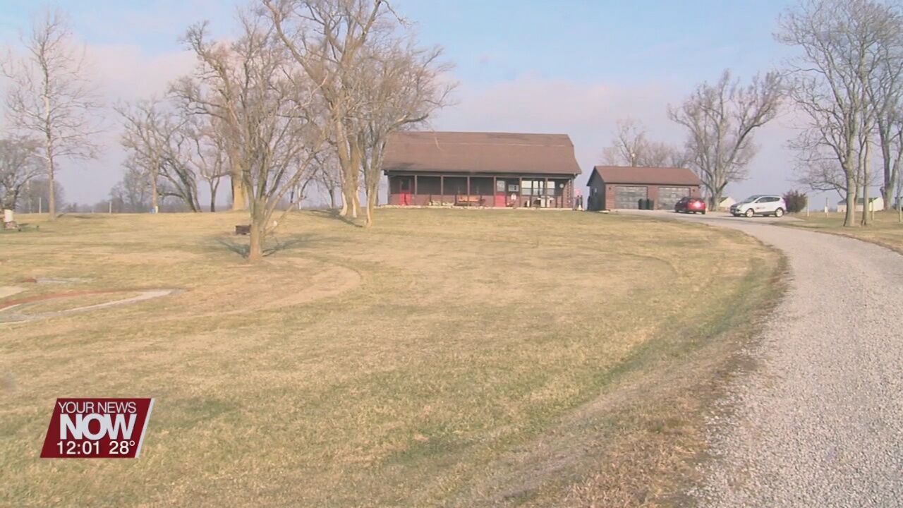 Wapakoneta Veteran shows Buckeye pride on front lawn